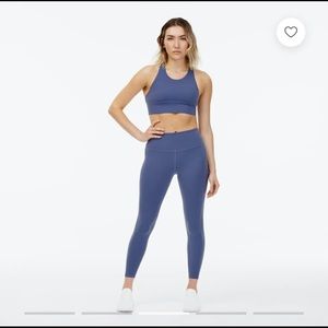 Aura Racerback Sports Bra and aura high rise legging set - Italic